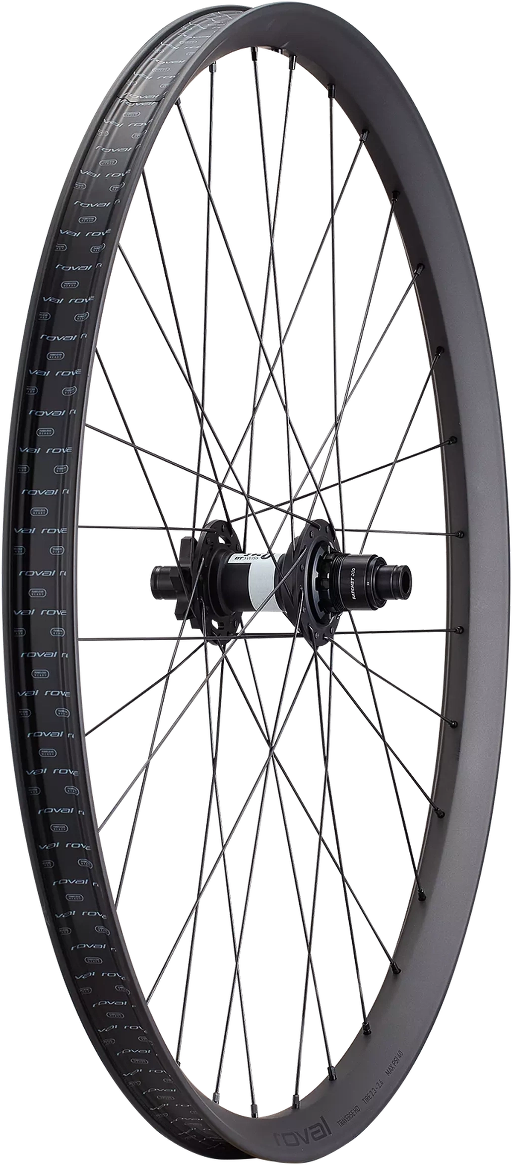 Roval Traverse Hd 350 Deg 29 Rear 32h   Satin Carbon Black fra Specialized