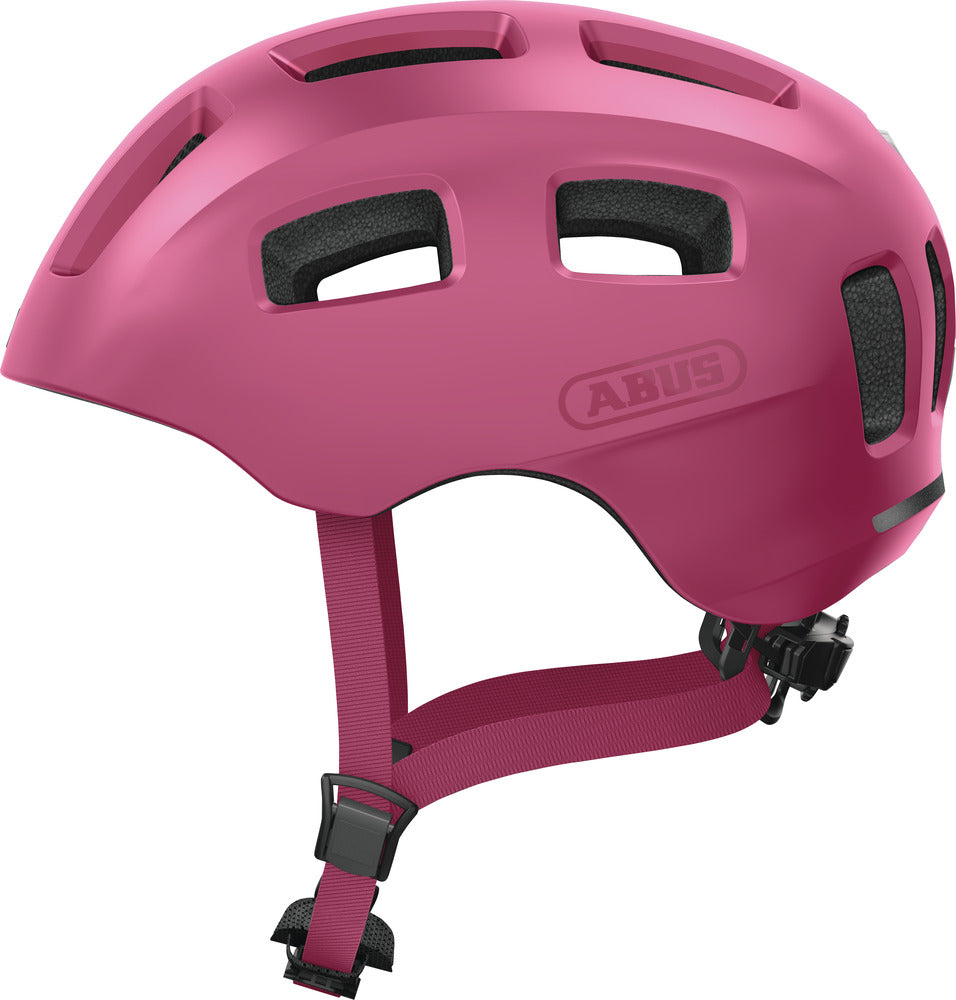 Youn I 2.0 Mono Red   Cykelhjelm   Small (48 54 Cm) fra Abus