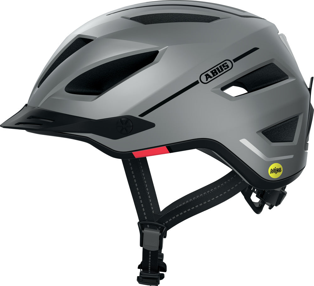 Pedelec 2.0 Mips Silver Edition Matt Cykelhjelm   Medium (52 57 Cm) fra Abus