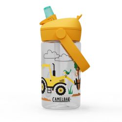 Thrive Flip Straw Kids 14oz   Tractors And Trees   Str. .4l   14 Oz   Drikkeflaske fra Camelbak