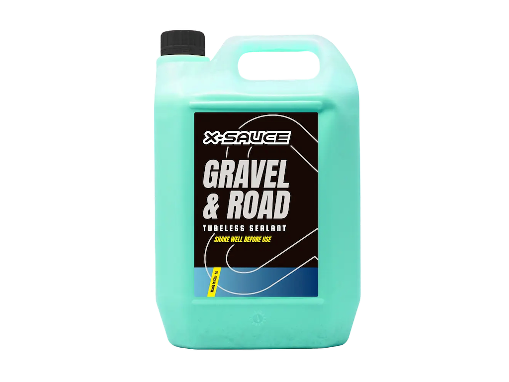 X Sauce Gravel & Road Tubeless Sealant   5 Liter fra X-sauce