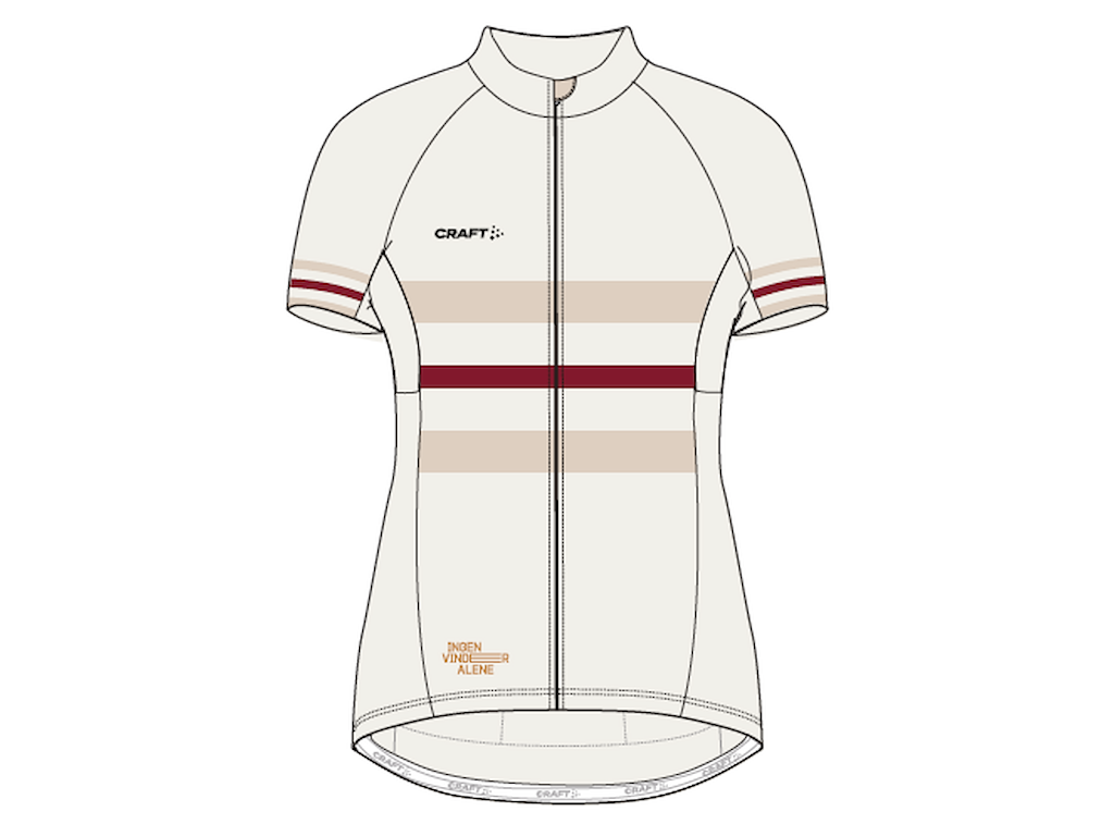Ebc 3.0 Aero Jersey   Cykeltrøje   Korte ærmer   Dame   Plaster   Str. L fra Craft