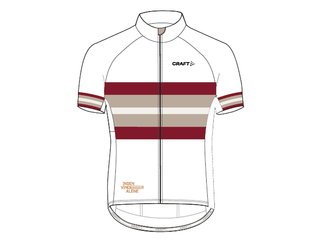 Ebc 3.0 Aero Jersey   Cykeltrøje   Korte ærmer   Herre   Hvid   Str. M fra Craft