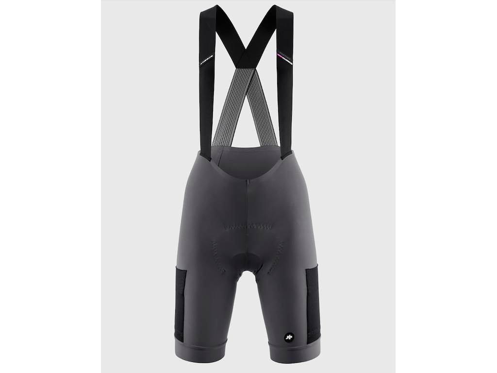 Tactica Kieskafer Bib Shorts T5   Cykelshorts   Dame   Robust Grey   L fra Assos