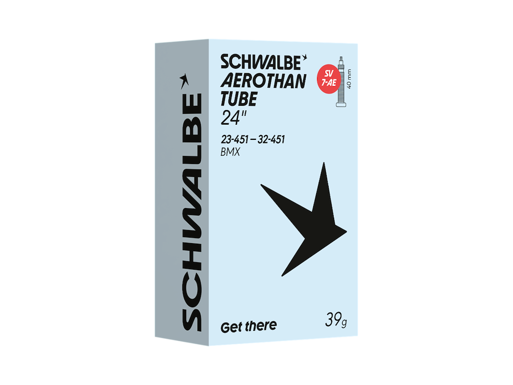 Aerothan Slange 20" (20 32 451 590) Med Sv Ventil   Sv7 Ae fra Schwalbe