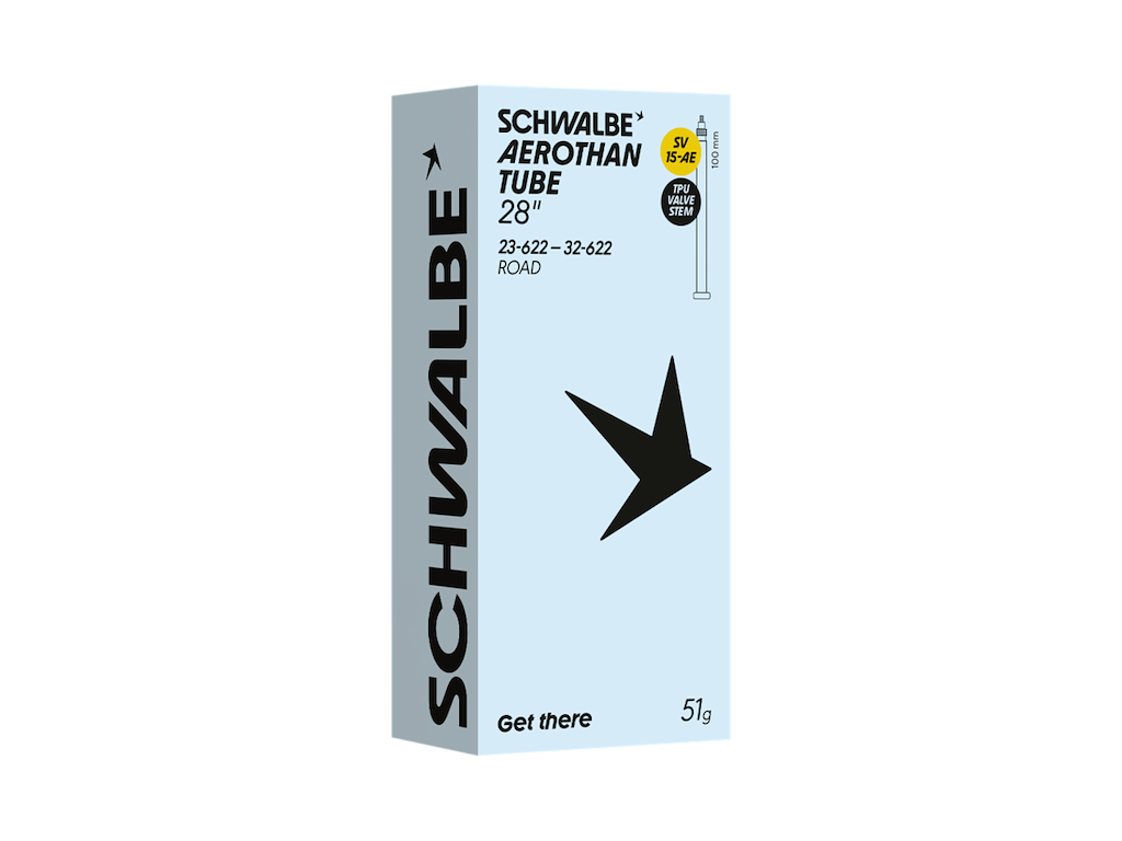Aerothan Slange 28" (23 32 622 630) Med 100mm Lang Sv Ventil   Sv15 Aeb fra Schwalbe