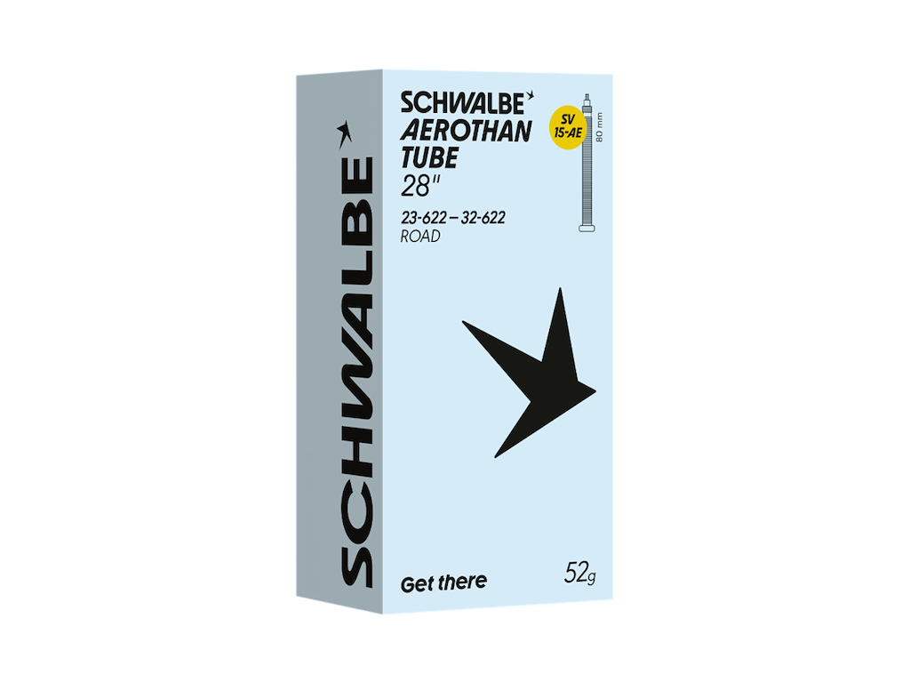 Aerothan Slange 28" (23 32 622 630) Med 80mm Lang Sv Ventil   Sv15 Ae fra Schwalbe