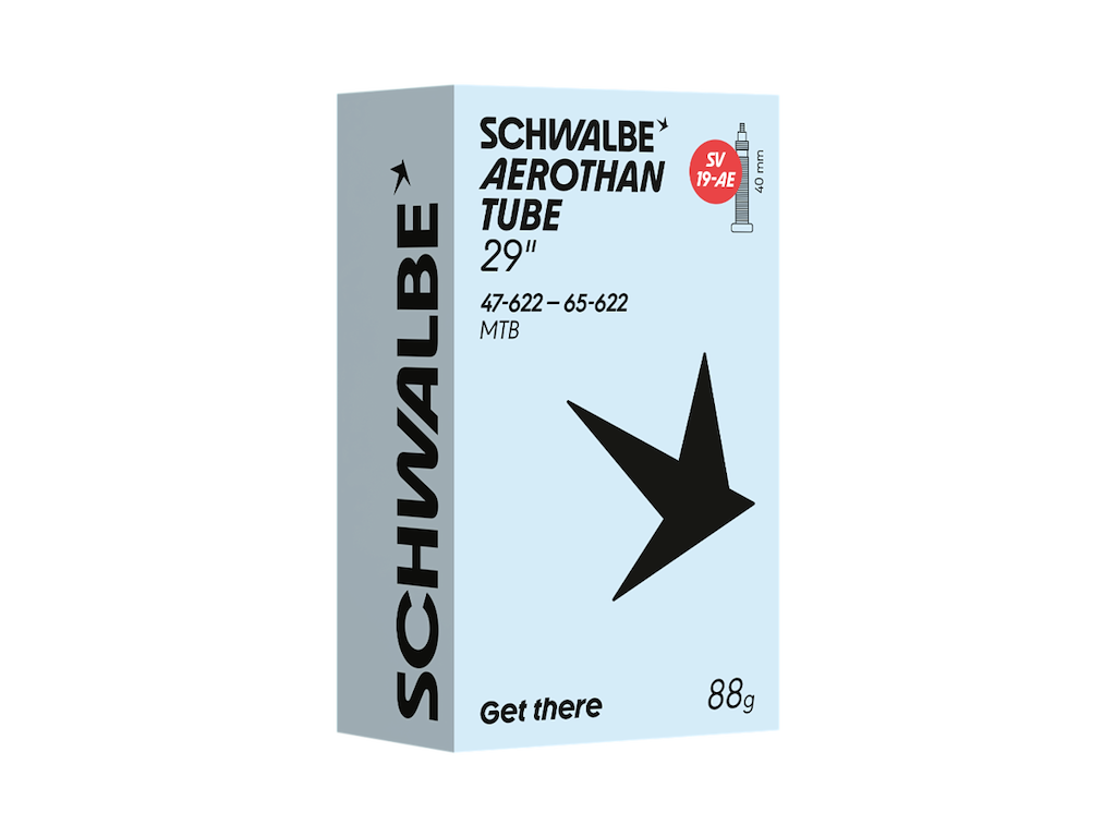 Aerothan Slange 28" (47 65 622) Med 40mm Lang Sv Ventil   Scv19 Ae fra Schwalbe