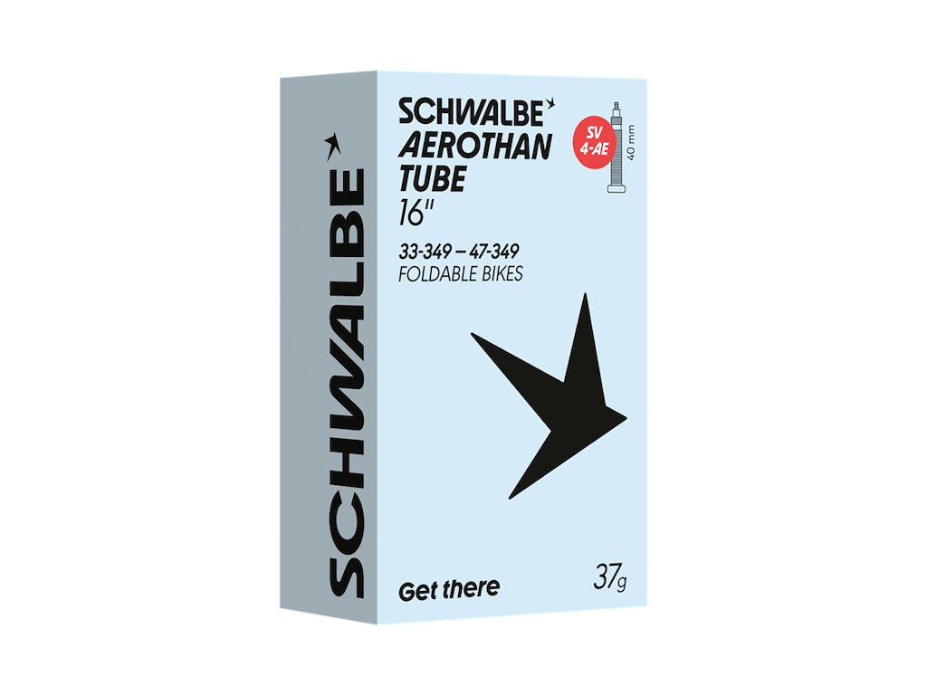 Aerothan Slange 16" (33 47 349) Med Sv Ventil   Sv4 Ae fra Schwalbe