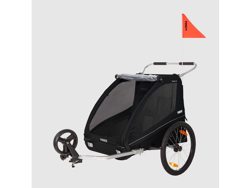 Coaster Xt   Cykeltrailer Til 2 Børn   Sort fra Thule