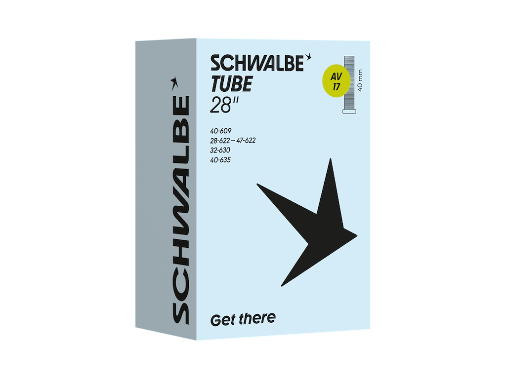 Slange 700 X 28 45c Med 40mm Lang Autoventil Av17 fra Schwalbe