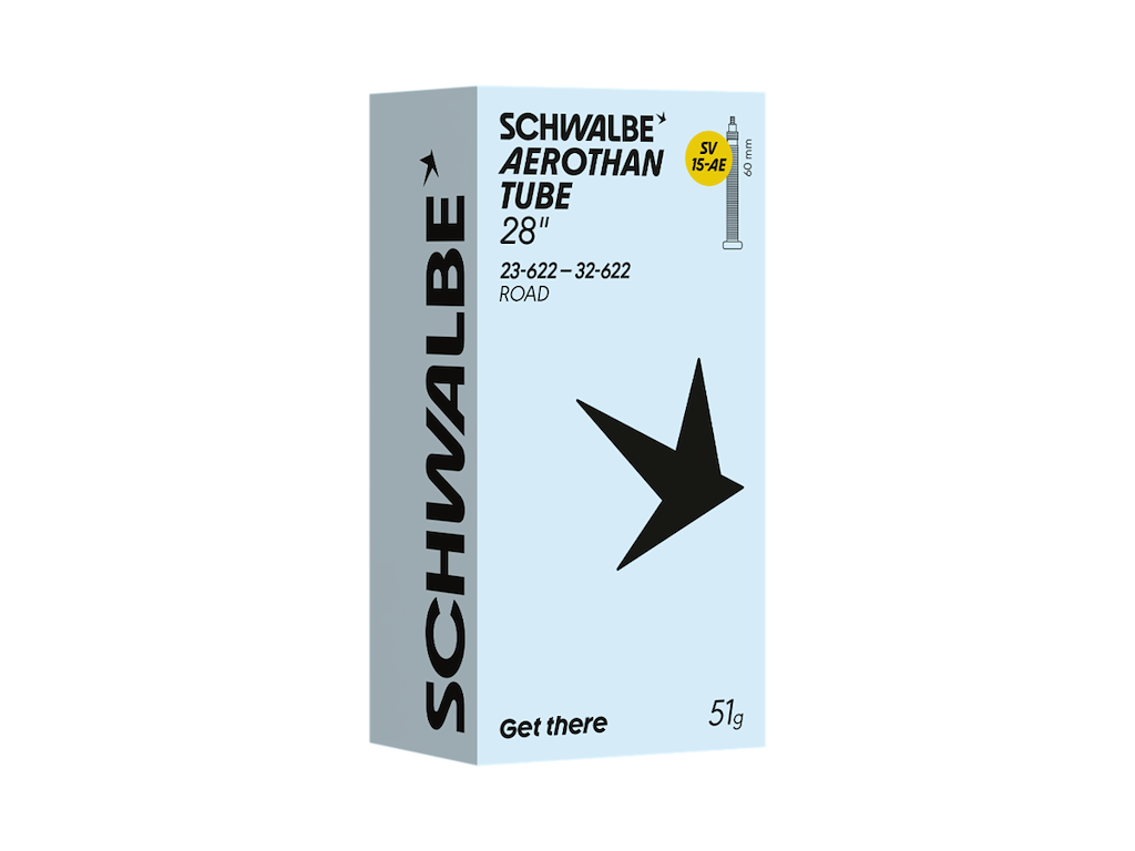 Aerothan Slange 28" (23 32 622 630) Med 60mm Lang Sv Ventil   Sv15 Ae fra Schwalbe
