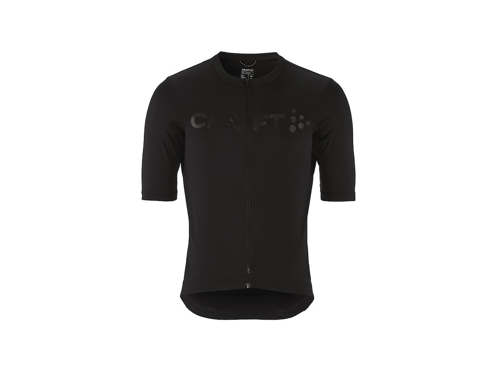 Endur Logo Jersey   Cykeltrøje   Korte ærmer   Herre   Sort   Str. M fra Craft