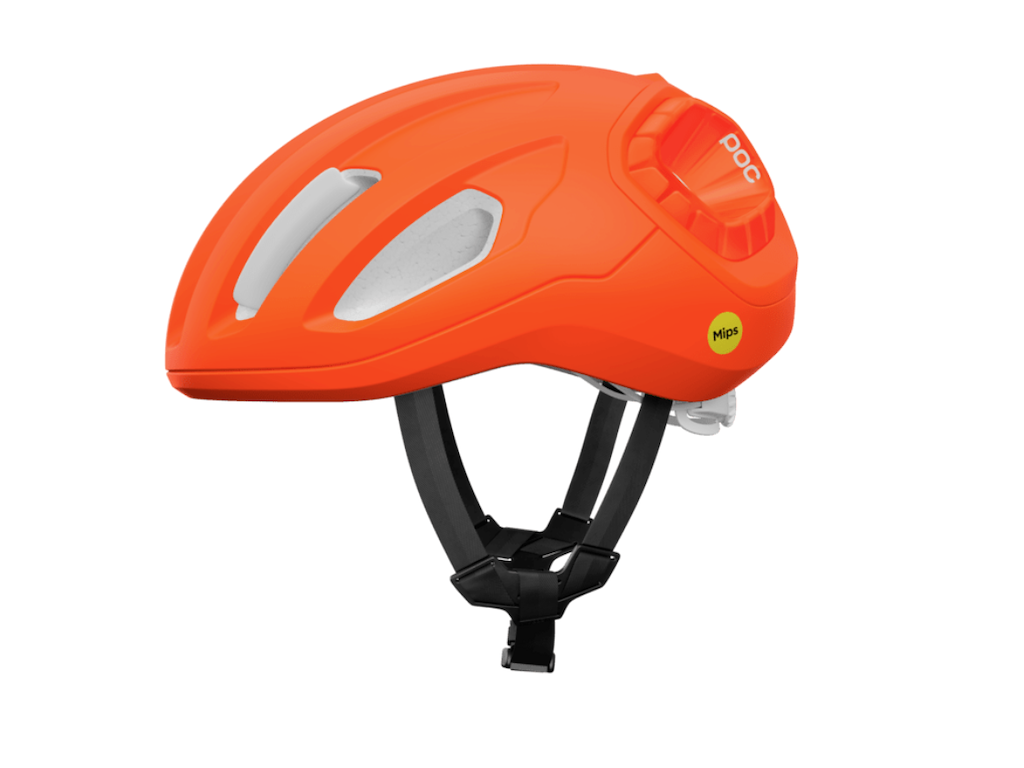 Amidal   Cykelhjelm   Fluorescent Orange Matt   Str. L 56 61cm fra Poc