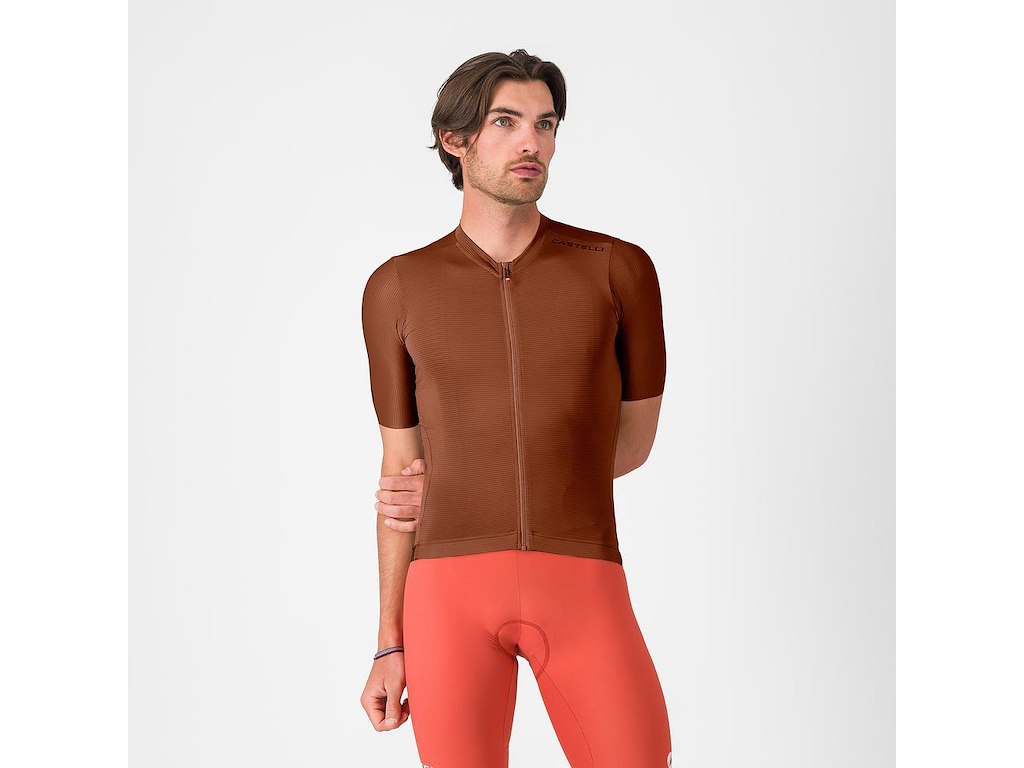 Espresso 2 Jersey   Cykeltrøje   Korte ærmer   Herre   Deep Mocha   L fra Castelli