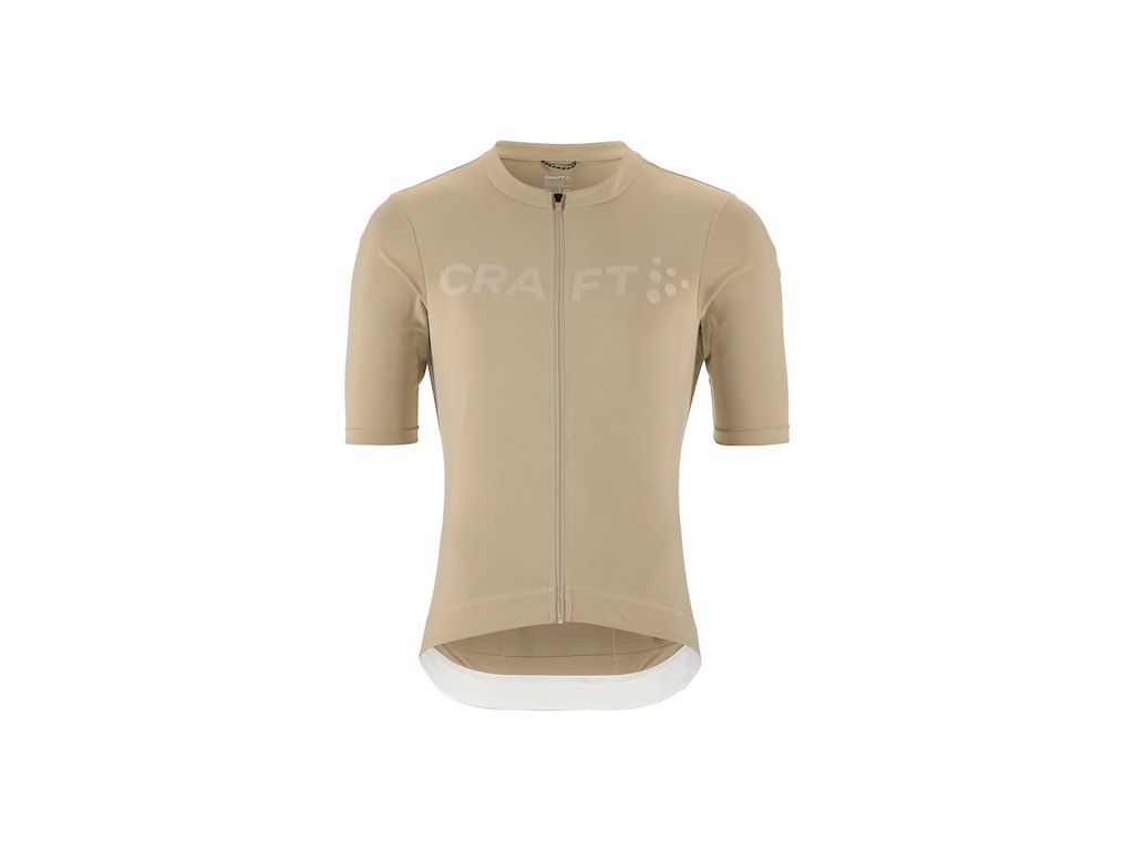 Endur Logo Jersey   Cykeltrøje   Korte ærmer   Herre   Hay   Str. Xl fra Craft