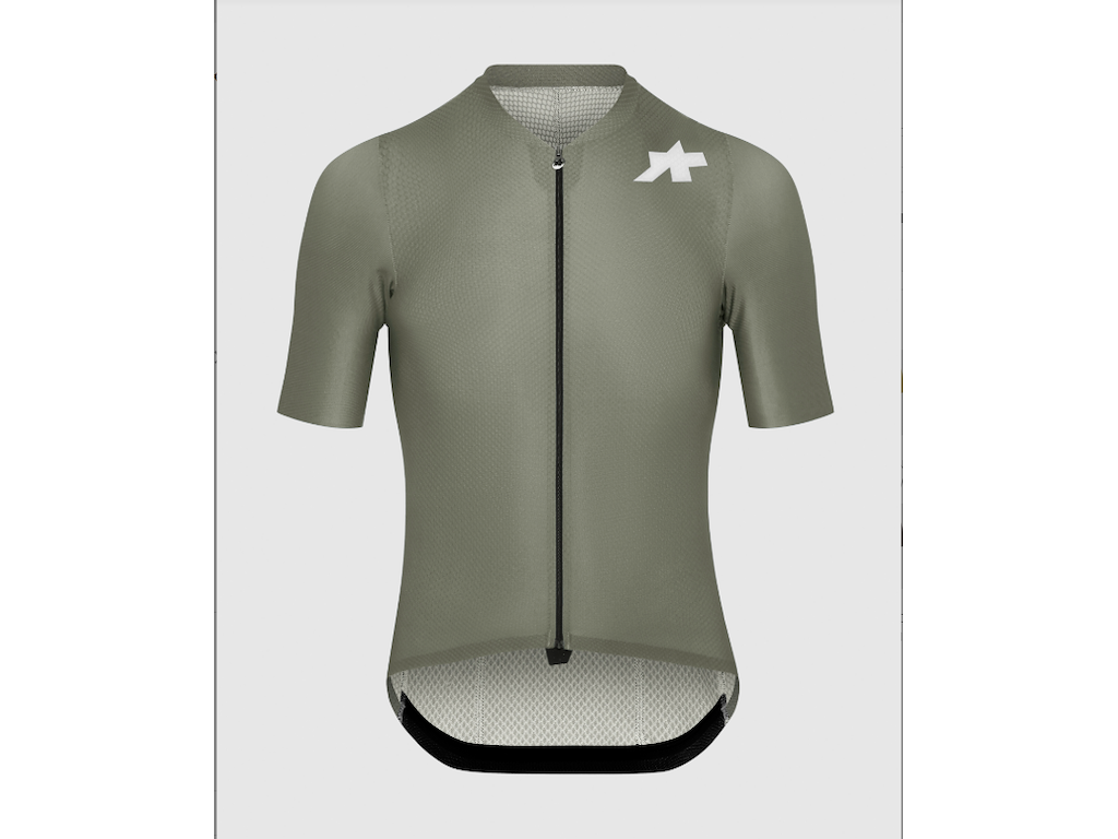 Mille Gt Jersey  S11 Evo   Cykeltrøje    Korte ærmer   Herre   Edge Green   Str. 3xl fra Assos