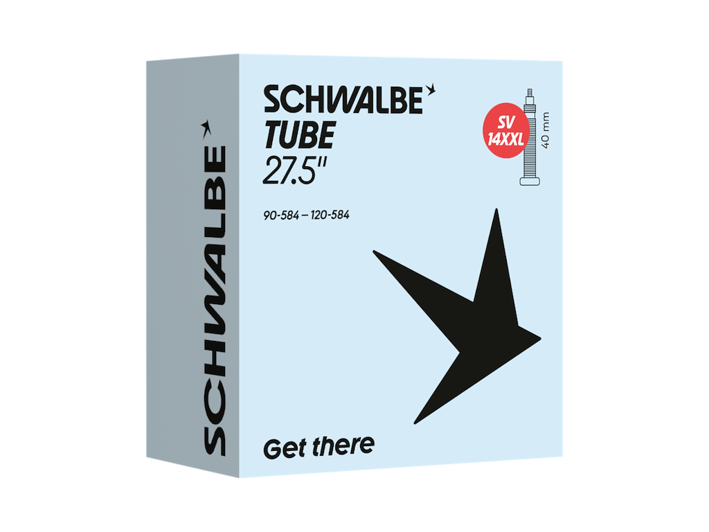 Slange 27,5" (90 120 584) Med 40mm Lang Racerventil Sv14xxl fra Schwalbe