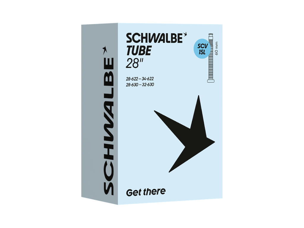 Slange 700c 28" (28 34 622 630) Med 60mm Lang Scv Clik Ventil Scv15l fra Schwalbe