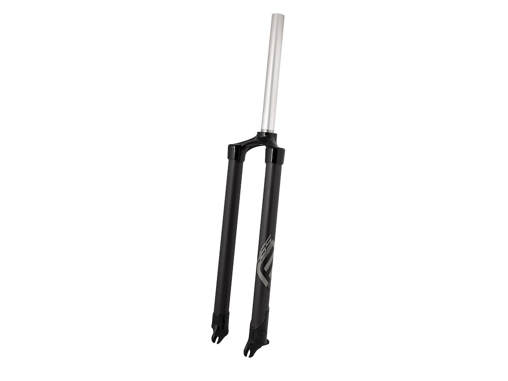 Forgaffel Mtb 26 27,5" Ahead 1 1 8" 465mm Carbon Ben Og Alu Stamme Disc   Sort fra Force