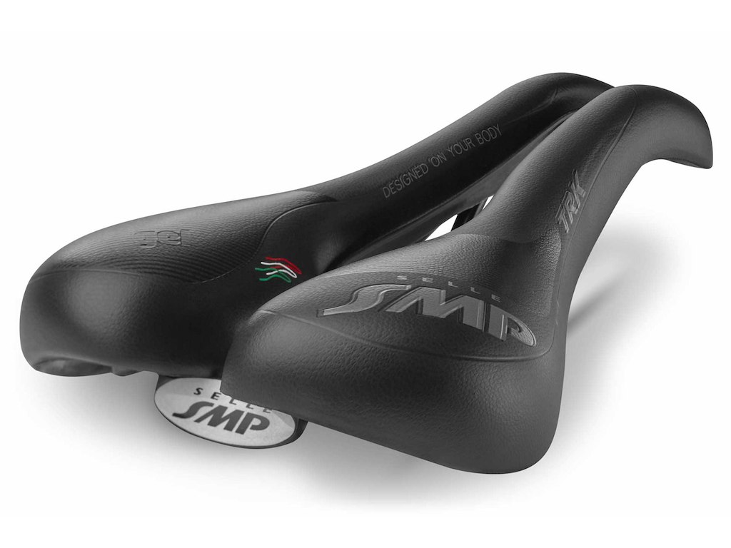 Trk Medium Gel  Citybike Sort fra Selle Smp