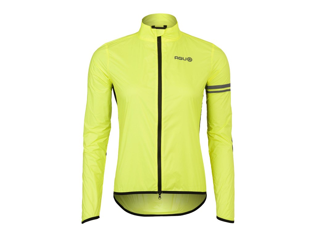 Essential Wind Jacket   Cykeljakke   Dame   Hi Vis Neon Gul   Str. S fra Agu