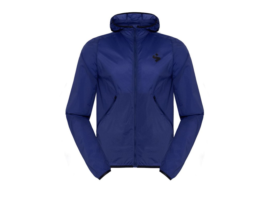 Hunter Hooded Wind Jacket   Cykeljakke   Blue Depths    Herre   Xl fra Sweet Protection