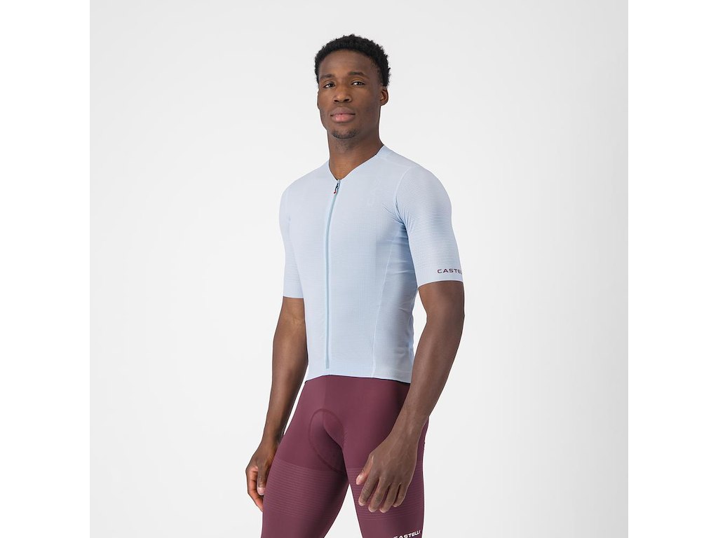 Premio Evo Jersey   Cykeltrøje   Korte ærmer   Herre   Winter Sky   Xl fra Castelli