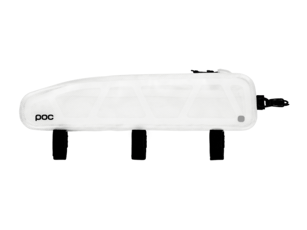Ultra Top Tube Bag 1.7l   Cykeltaske   Overør   Hydrogen White Translucent   Str. One Size fra Poc