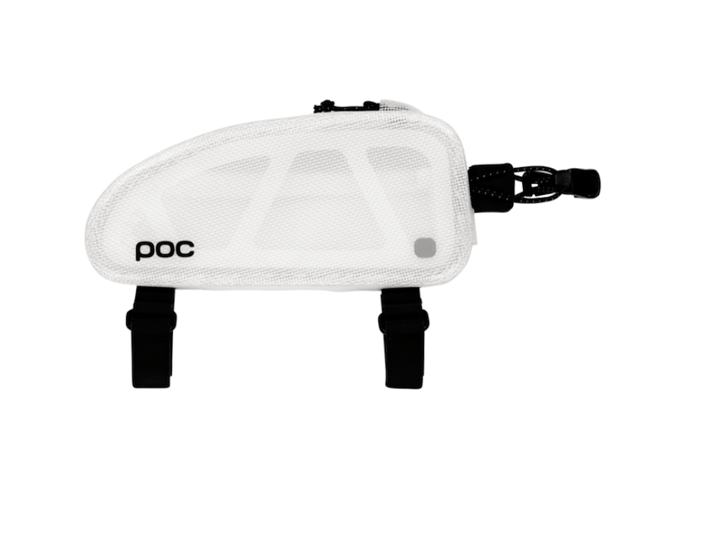 Ultra Top Tube Bag 0.7l   Cykeltaske   Overør   Hydrogen White Translucent   Str. One Size fra Poc