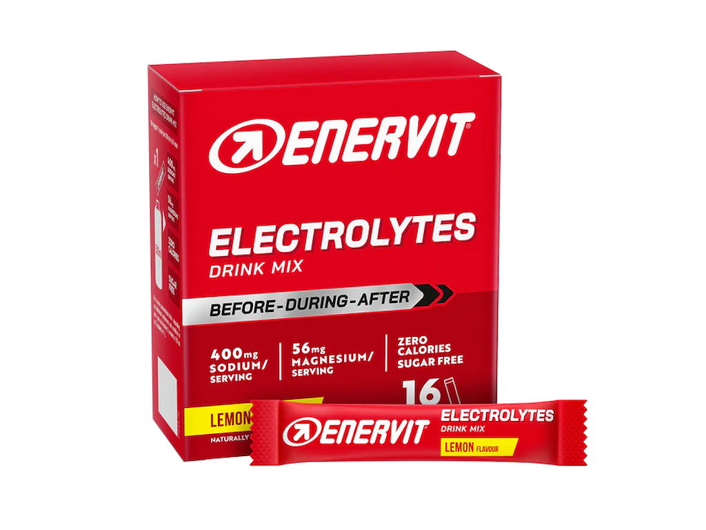 Sport Elektrolytter   Lemon   16 X 4 Grams Poser fra Enervit