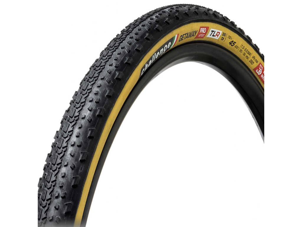 Getaway Pro Tlr Foldedæk Gravel 700 X 45c Tan fra Challenge