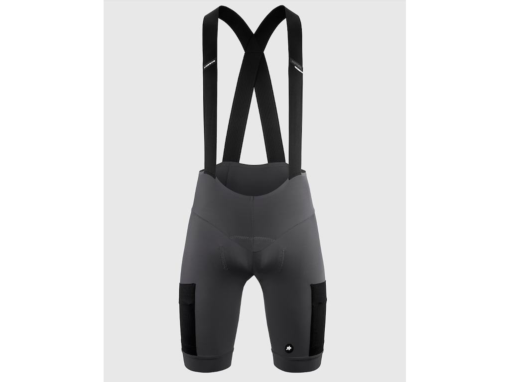 Tactica Kieskafer Bib Shorts T5   Cykelshorts   Herre   Robust Grey   Xxxl fra Assos