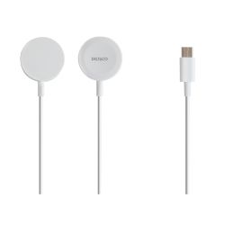 Apple Watch Charger, Usb C, 1 M Fixed Cable   Oplader fra Deltaco