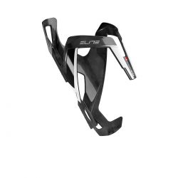 Flaskeholder Vico Carbon Mat, Hvid Grafik   Flaskeholder fra Elite