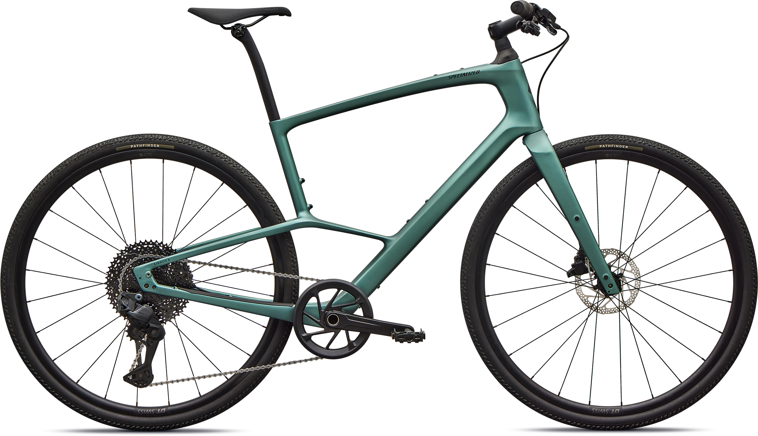 Sirrus X 6.0 2027   Gloss Fjord Metallic   Emerald Metallic fra Specialized