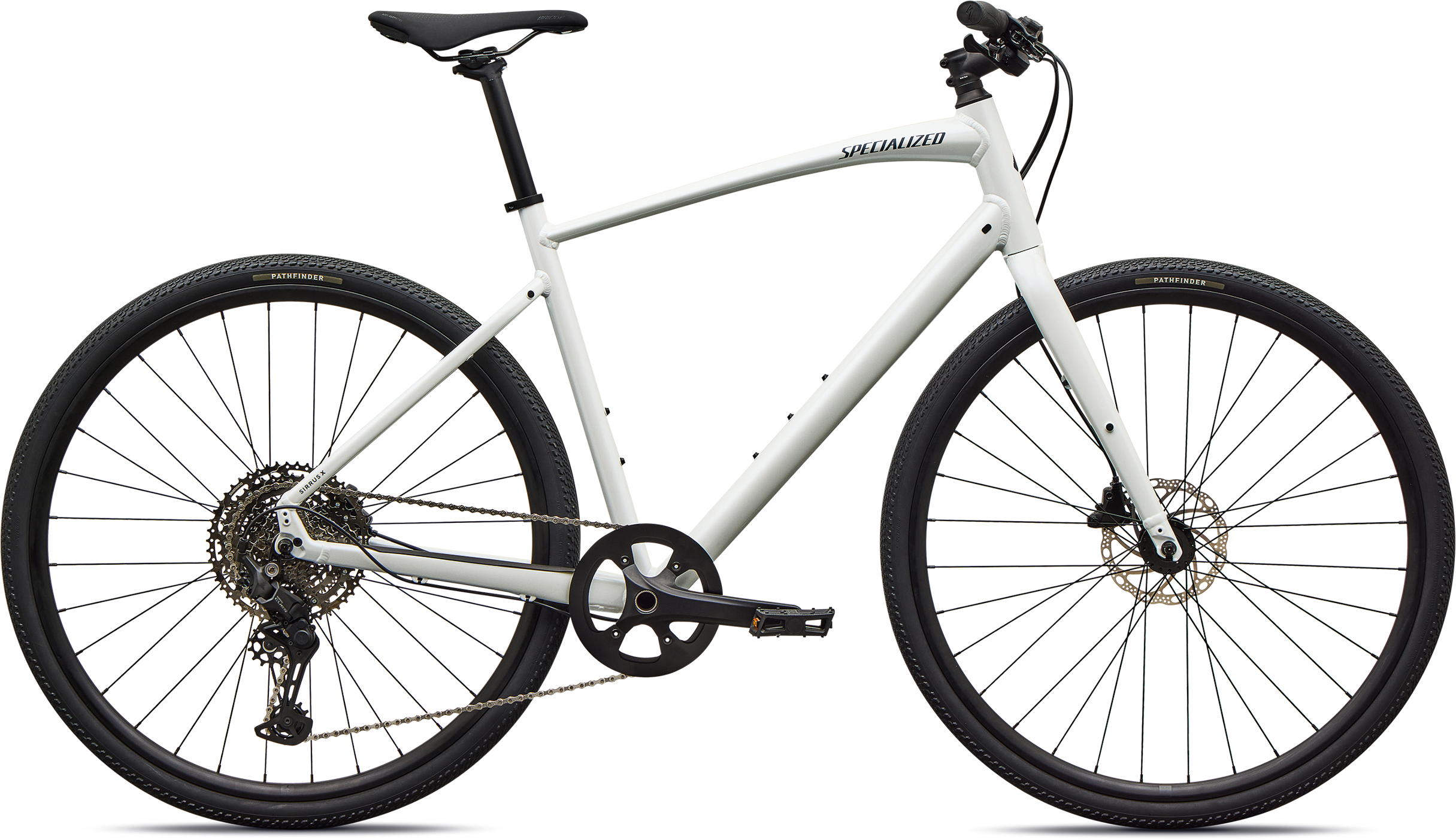 Sirrus X 3.0 2027   Gloss Metallic White Silver   Metallic fra Specialized