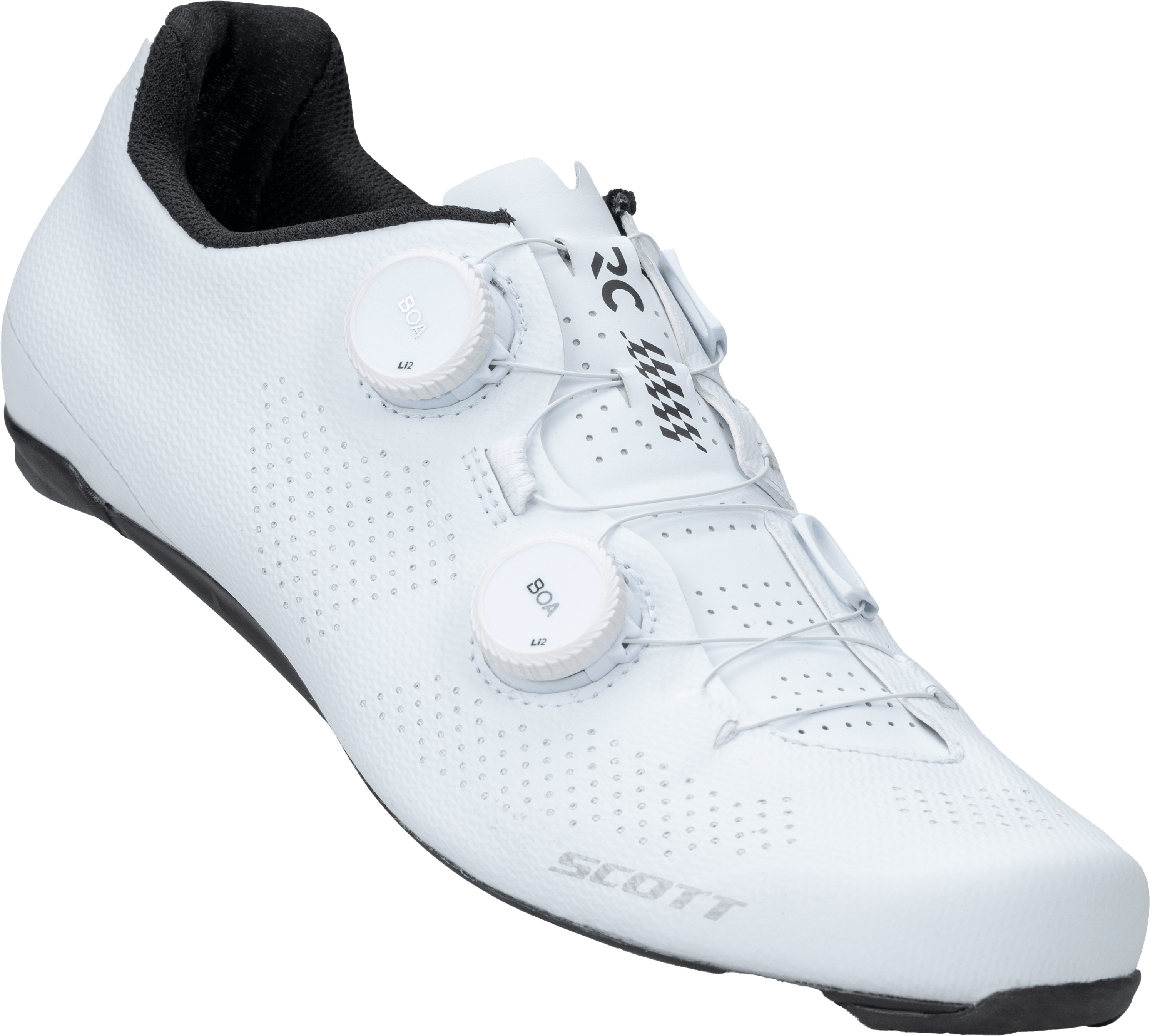 Shoe Road Rc   White Black fra Scott