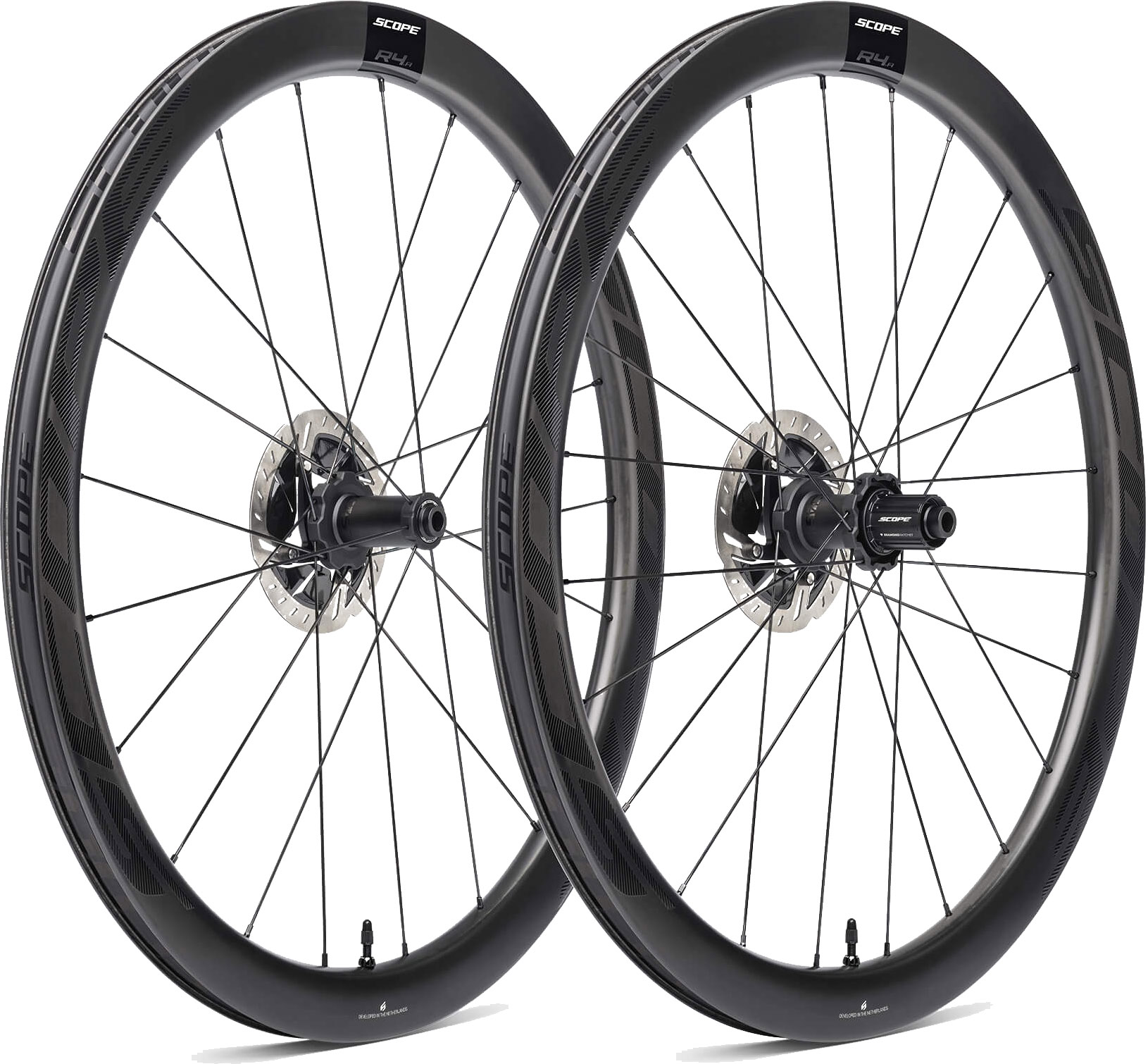 R4. A Disc Carbon Hjulsæt   Gravel Race fra Scope