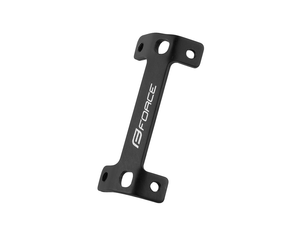 Holder Til 2 Flaskeholder Til Stelmontering Aluminium Sort fra Force