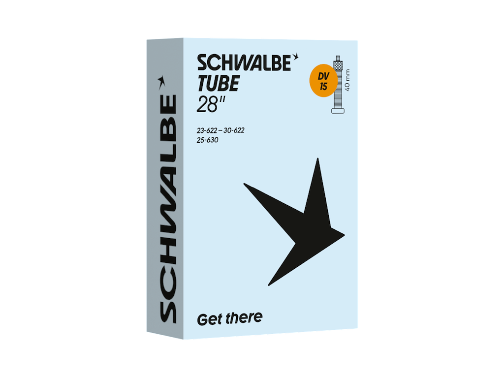 Slange 700c 28" (23 30 622 630) Med 40mm Lang Dunlop Ventil Dv15 fra Schwalbe