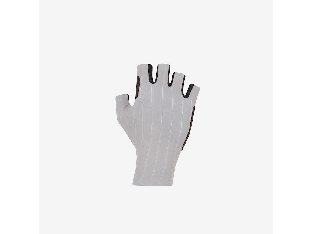 Rosso Corsa Pro Glove   Cykelhandsker   Korte Fingre   Silver Gray   Xl fra Castelli