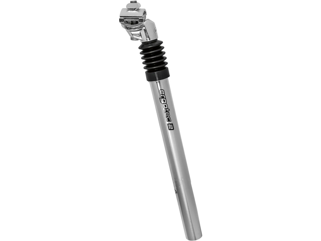 Sp 3.0 Suspension Sadelpind ø25,4mm 350mm Lang   Safety Level 2   Sølv fra Ergotec