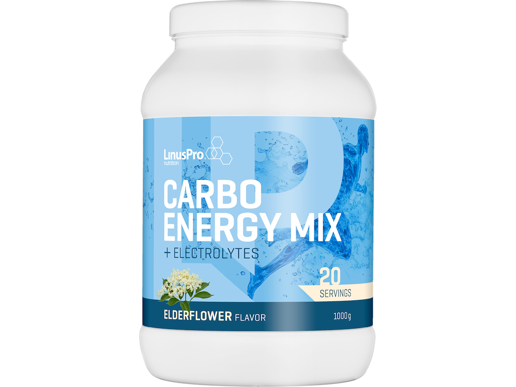 Carbo Energi Mix   Hyldeblomst   1000g fra Linuspro