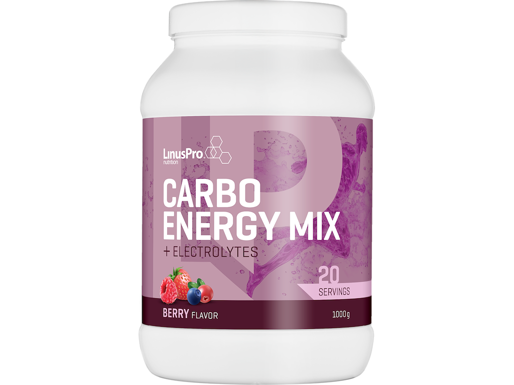 Carbo Energi Mix   Bær   1000g fra Linuspro