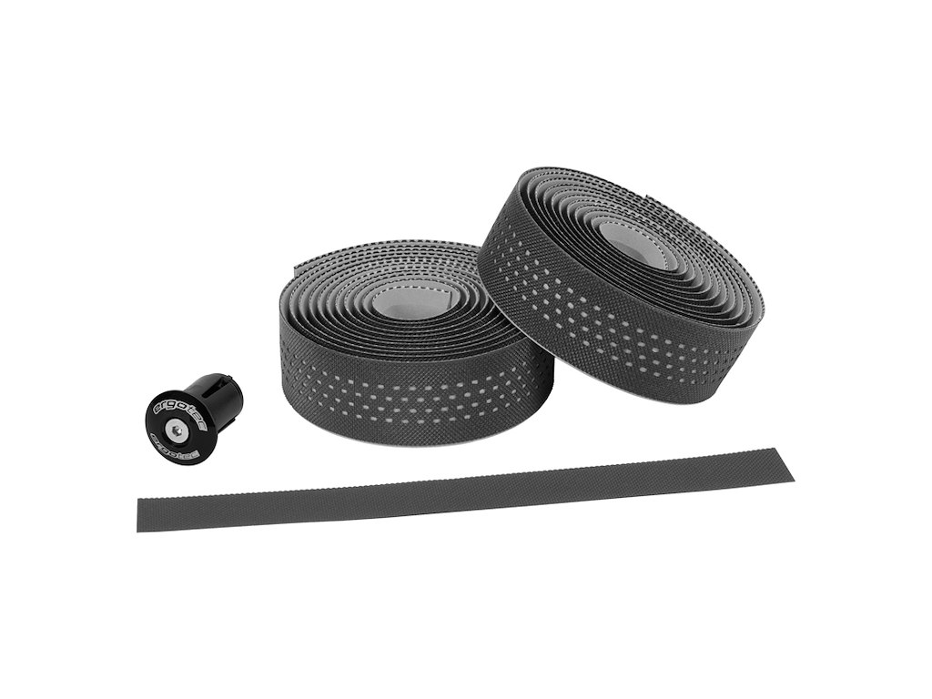 Sanremo Gravel Styrbånd 3,2mm Tyk 30mm Bred 200cm Lang   Sort Grå fra Ergotec