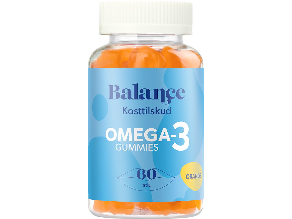 Omega 3 Vingummi   60 Stk fra Balance