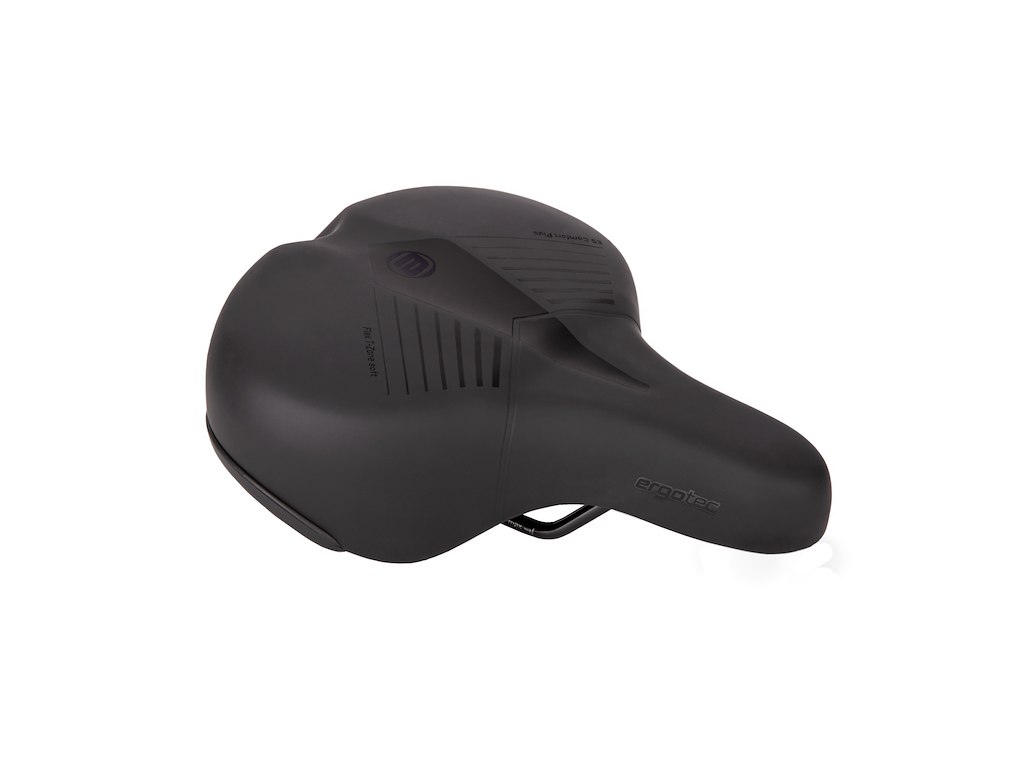 Comfort Plus Sadel 261 X 215mm Pu Memory Foam   Sort fra Ergotec