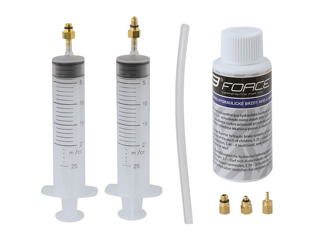 Bleed Kit Til Avid Og Hayes Bremser fra Force