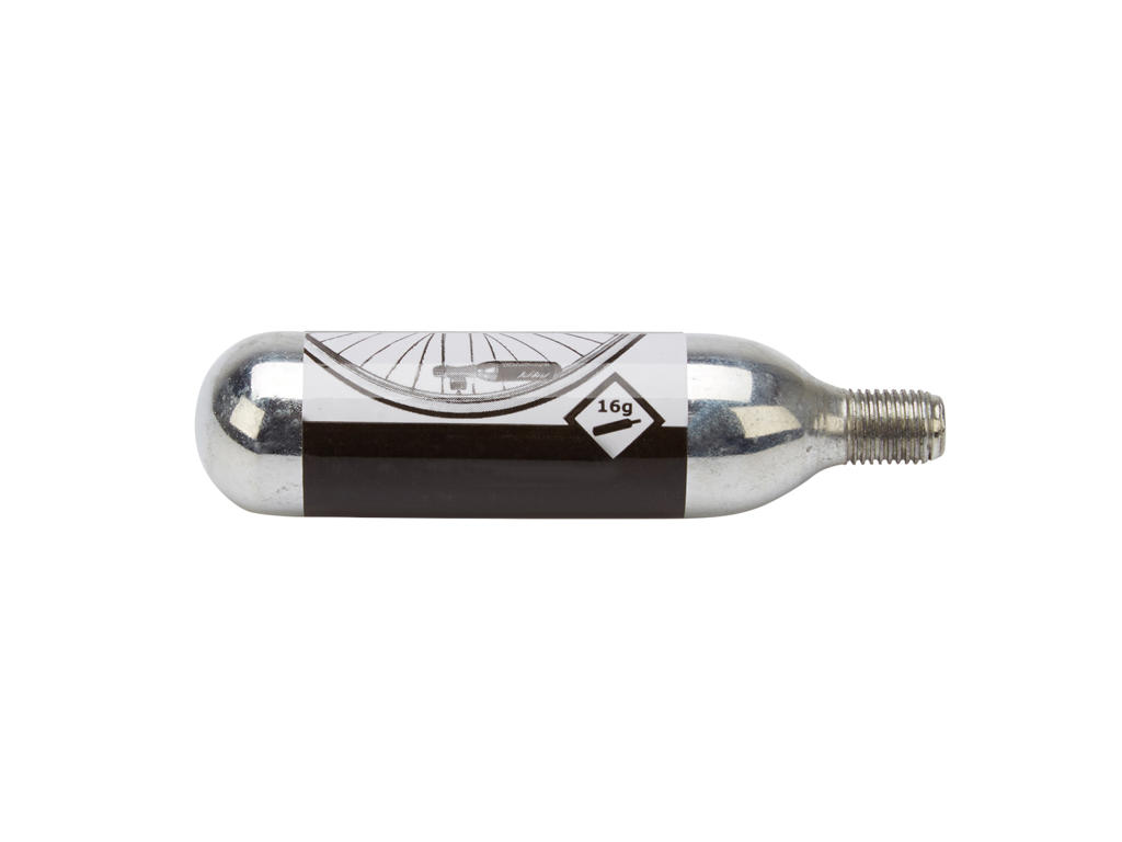 Co2 Patron   25 Gram   Med Gevind   Til Co2 Cykelpumpe   Blank fra Pathtaker